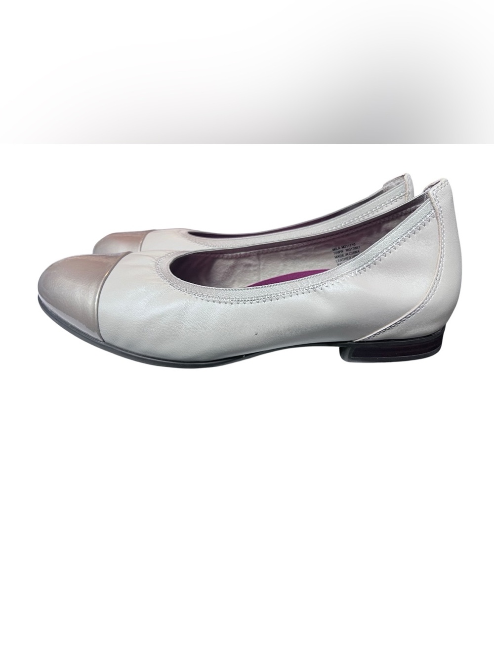 MUNRO Leather Mila Comfort Ballet Flats 10WW - Picture 2 of 6